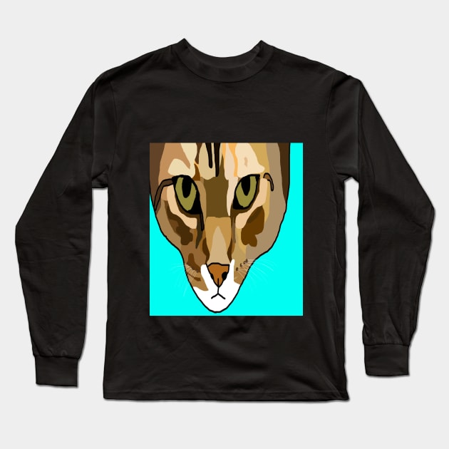 cat Long Sleeve T-Shirt by AdrianaCasares